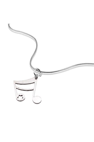 Herşey Nota Note Stainless Steel Necklace