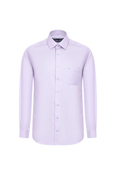 Kiğılı Long Sleeve Non Iron Classic Cotton Shirt