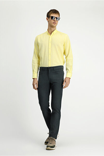 Kiğılı Slim Fit Slim Fit Wool Classic Fabric Trousers