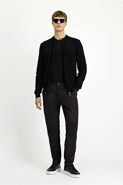 Kiğılı Slim Fit Slim Fit Lycra Canvas / Chino Trousers