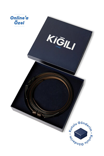 Kiğılı Set de 2 curele sport plate în cutie cadou