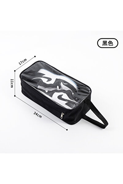 choice2 Black Travel-Size Shoe Storage Bag Dust-Proof Water-Resistant Shoe Or...