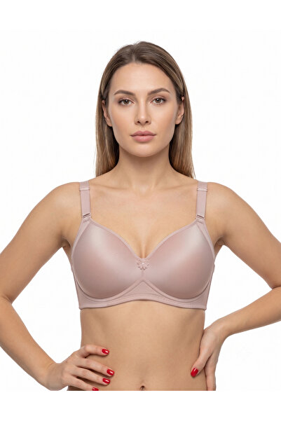 Ebru Covered Underwireless Push up Bra