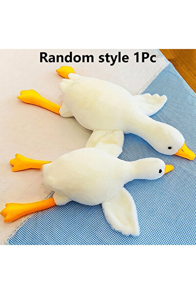 Choice WHITE Soft Duck Plush Toy Set in White/Grey/Brown for Cats and Dogs – ...