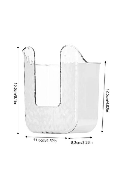 Choice transparent Punch-Free Toilet Paper Holder Box Waterproof Storage Toil...