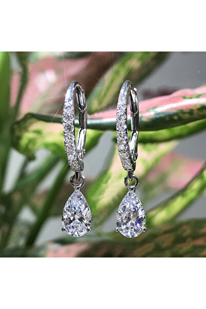 Choice E721 Huitan Delicate Pear CZ Drop Earrings Women Crystal High Quality ...