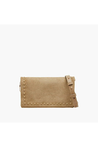 Marina Galanti Studded Crossbody Bag with Detachable Strap