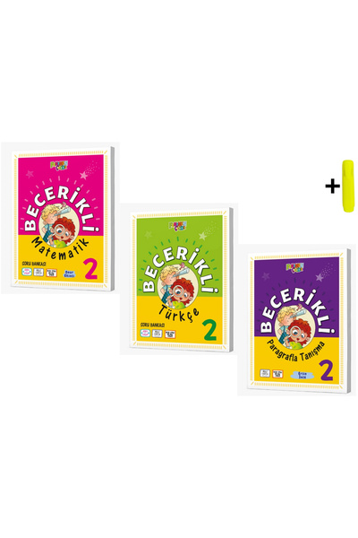 Kurmay Yayınları Fenomen Yayınları 2. Sınıf Becerikli Matematik Türkçe Paragr...