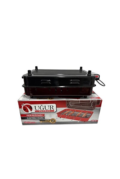 Uğur Elektrikli Izgara Krom Rezistanslı Barbekü, Duman ve Koku Yok, 1400W