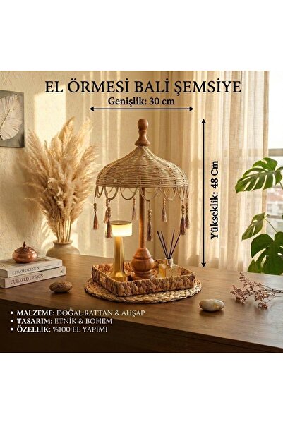 Greenosier El Yapımı Bali Şemsiyesi