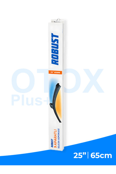 ROBUST 65 CM | 26” 650mm Universal Oto Sileceği | 9 Aparatlı | Sessiz Çalışma...