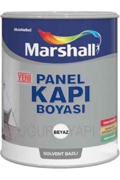 Marshall Solvent Bazlı Panel Kapı Boyası Mavi Göl 2,5L