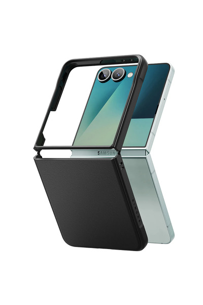 Ringke Husa pentru Samsung Galaxy Z Flip7, Onyx, protectie antisoc, negru