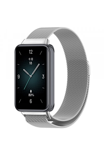 Techsuit Curea W009 pentru Honor Band 9, Argintie