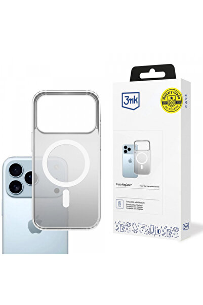 3MK Θήκη MagSafe για Apple iPhone 17 Pro, 3MK, Frosty Magcase, Λευκό