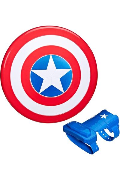 Star Wars Marvel Avengers Captain America Magnetic Shield and Role Play Stand