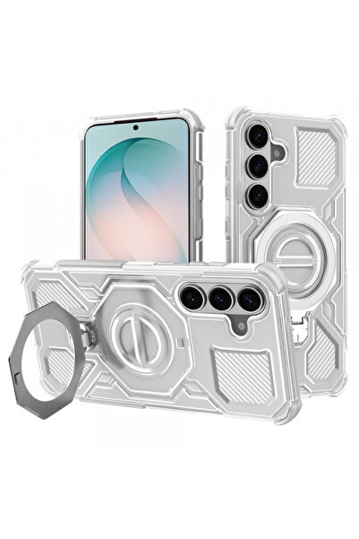 Techsuit Калъф за Samsung Galaxy S26 Plus S947, Techsuit, Carbon Shield Pro, Бял