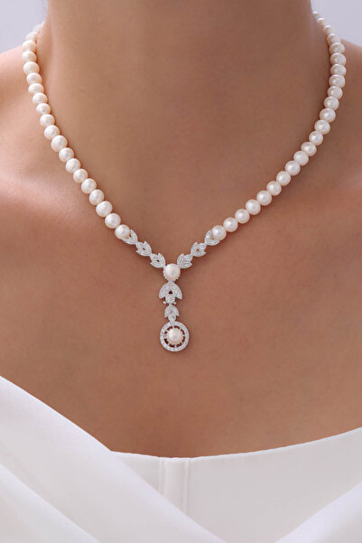 Gümüşbox DOĞAL İNCİ KOLYE GB7246