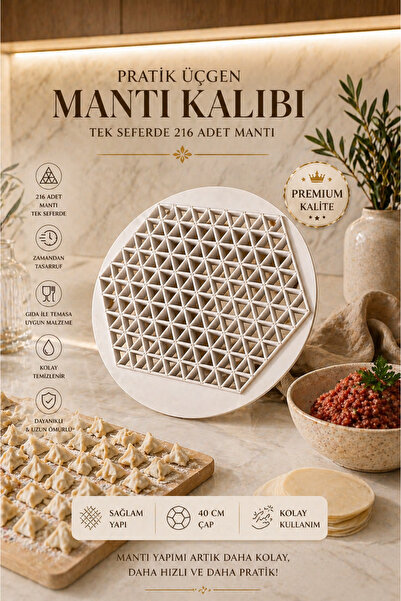 DİVAYS Practical Triangular Ravioli Mold 40 cm |   Making 216 Dumplings at On...