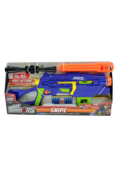 Air Warriors Arma de jucarie Air Warriors, Snipe, 10 sageti din burete