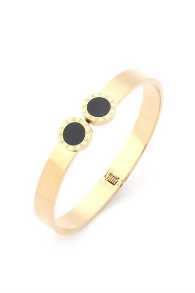 Bozhi Bracelet Stainless Steel Gold Stylish Gift Handcuffs