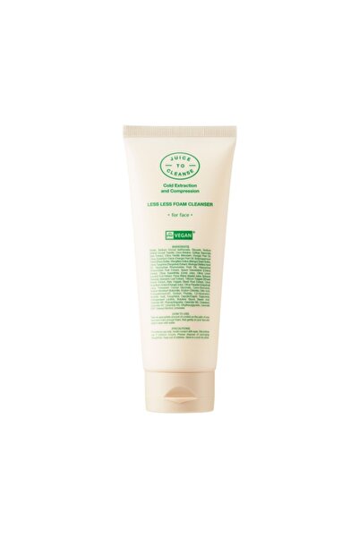Juice to Cleanse Less Less Spumă de curățare, spumă de curățare, 160 g