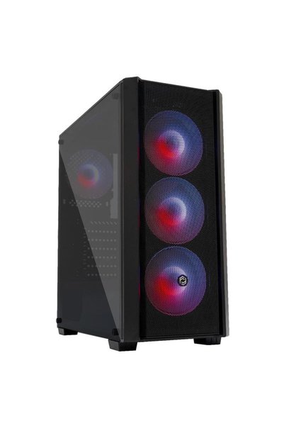 Universal كيسة الألعاب FRISBY FC-9440G 650W 80+ 4X RGB FAN MESH