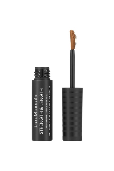 BareMinerals Gel pentru sprâncene, Forță și lungime, Castaniu, 5 ml