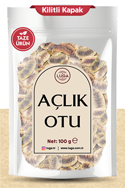 Luga Açlık Otu 100 g - Elenmiş, Taze Ürün, Yeni Mahsul, %100 Doğal, Saf, Katk...