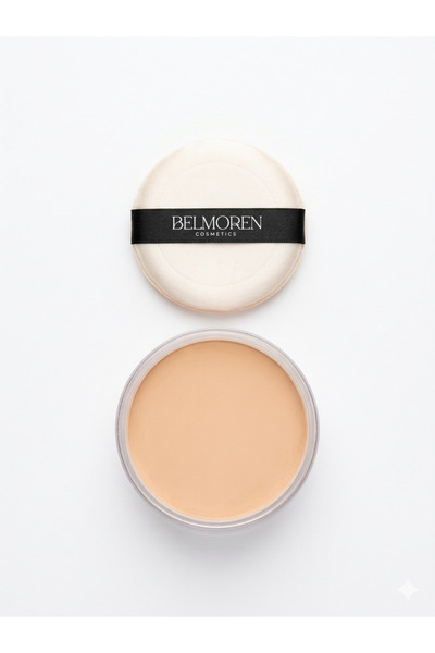 Belmoren Transparent Powder (Baking Powder) Beige Color