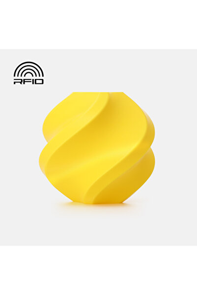 Bambu Lab Filament PETG Basic 1.75 mm Galben 1kg RFID spool -