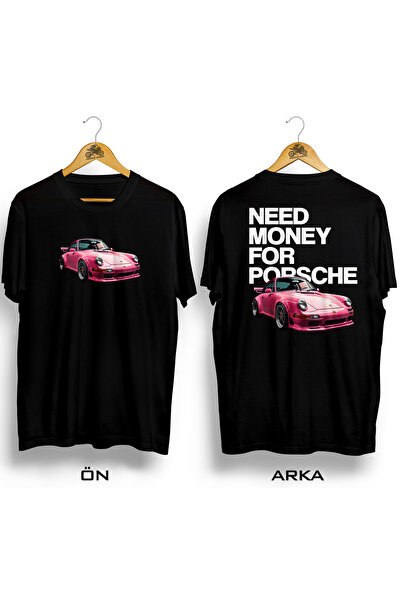 Turkish Riders Need Money for Porsche Pink / 100% Cotton 24/1 Fabric Premium ...