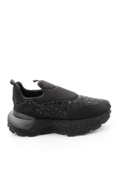 Bambi Siyah Kadın Sneaker K01235002917
