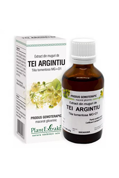 Plant Extrakt TM Extract de muguri de tei argintiu, 50 ml, Extract de plante