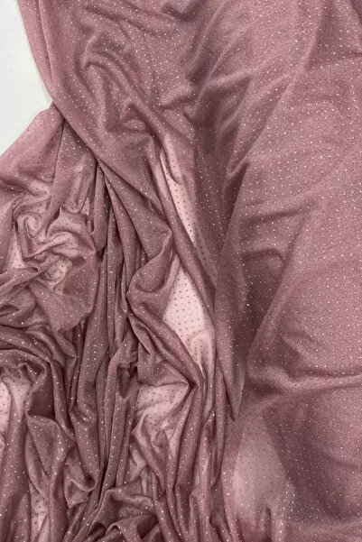 Mestore فستان سهرة لامع على شكل قطرة مطر مع شال من قماش التول باللون الوردي ا...