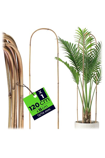 KADAX Suport arcuit din bambus, 120 x 15 cm, 1 bucată