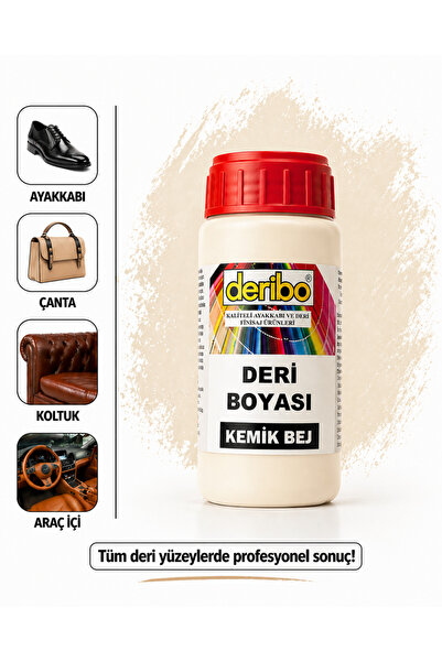 deribo Deri boyası 100 ml. Sünger Hediyeli