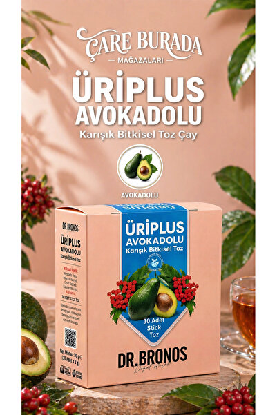 Çare Burada Dr. Bronos - ÜRİPLUS Avakadolu 30'lu Stick Çay (Avakado & Gilabur...