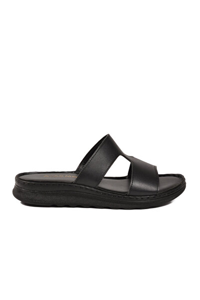 AYAKMOD Μαύρες γυναικείες παντόφλες Comfort Sole 673644 Z
