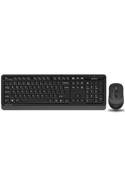 A4 Tech A4TECH FG1010 Kablosuz F Trk Siyah/Gri Klavye - Mouse Set