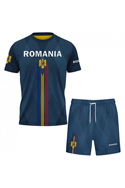OEM Men's T-shirt and shorts set Romania P042