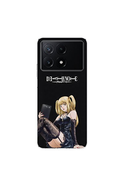 Poco X6 Pro Uyumlu Anime 3/3 Tasarımlı Şeffaf Kılıf