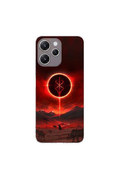 PPKin Redmi 12 Compatible Anime 2/1 Design Transparent Case