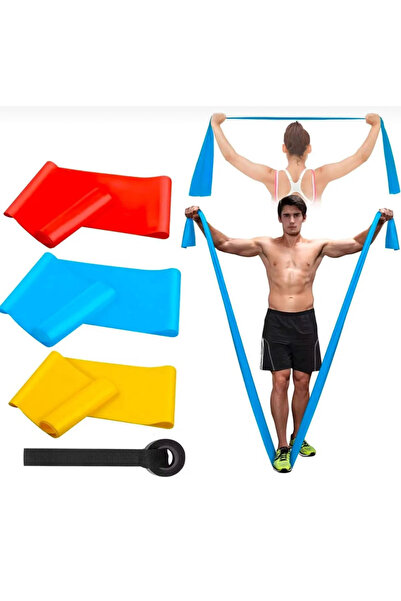 Empressco Çift Fonksiyonlu Kapı Aparatı ve Pilates Bandı Seti, Ev Sporları İçin