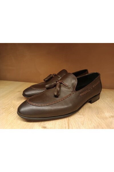MODEFENDİ Neolit Sole Leather Shoes