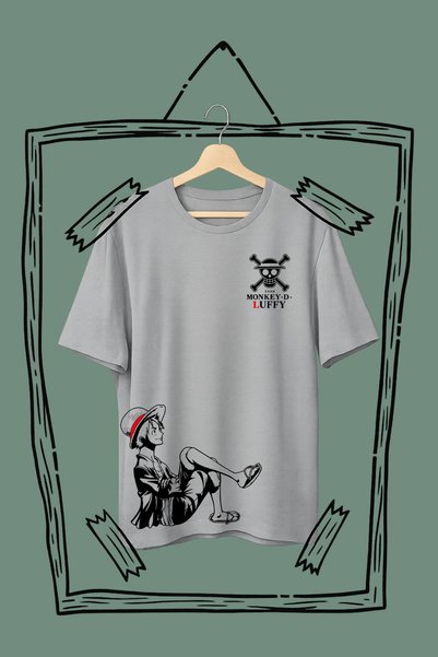 barsdepo One Piece Printed T-Shirt, Oversize Unisex T-Shirt Kids / Adults