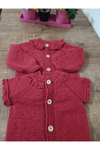 EL ÖRGÜSÜ CİCİ BEBE HAND KNITTED KIDS CARDIGAN