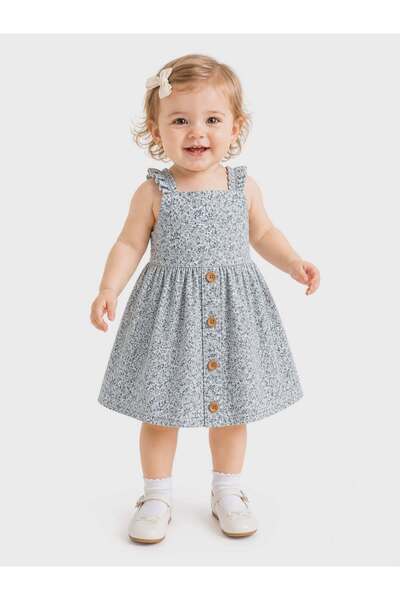 OUTLET Isis Baby Girl Floral Dress100% Cotton