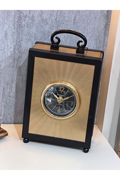 YASAR CONCEPT Savura Metal Masa Saati 15x25 Cm