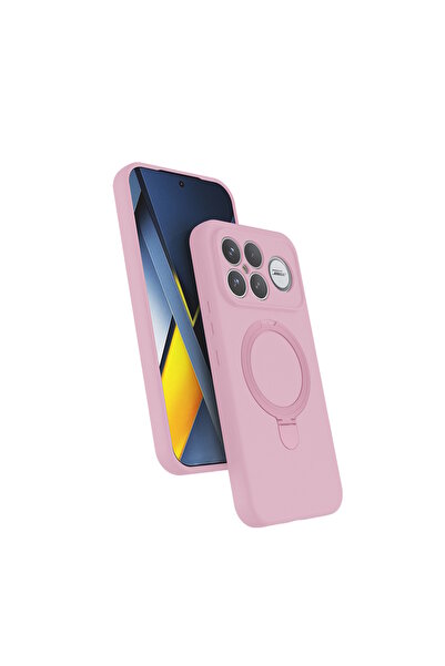 m.tk moveteck Xiaomi Poco F8 Ultra Kılıf Magsafe Halkalı Extra Standlı içi Ka...